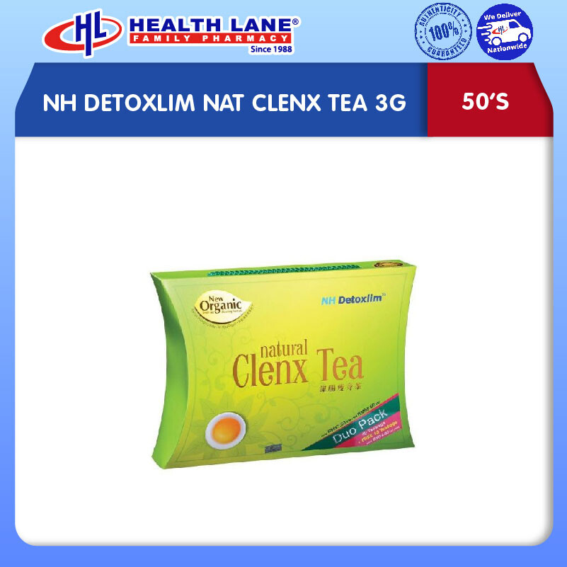 NH DETOXLIM NAT CLENX TEA 3G (50'S+5'S)